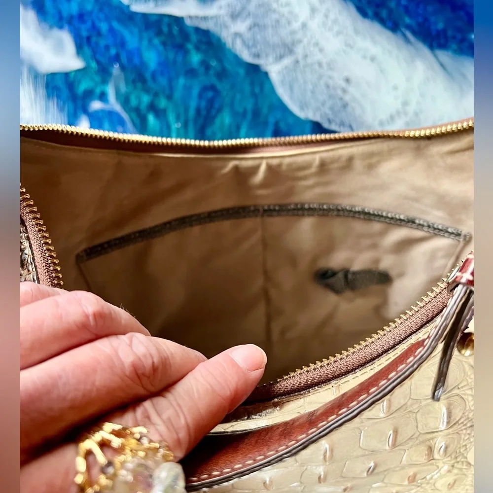 Read BUY or BUNDLE Brahmin Bekka bag, adj. strap-RARE Exq.can’t find exact bag. - Picture 7 of 12